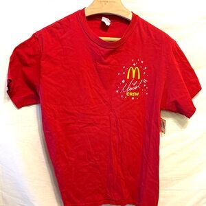 Authentic New McDonald’s Crew Mariah Carey 2021 Holiday T Shirt Large